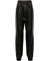 Off-White c/o Virgil Abloh - Leather Track Pants - Lyst