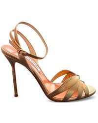 Aquazzura - Sandales En Cuir À Bride Cheville - Lyst