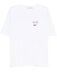 Joshua Sanders - Shoulder-Pad T-Shirt - Lyst