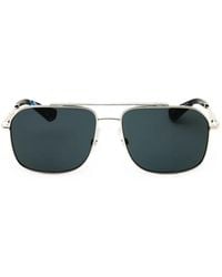 Burberry - Rectangle-Frame Sunglasses - Lyst