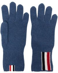 Thom Browne - Gloves With Logo - Lyst