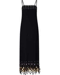 Rabanne - Hanging-Details Cropped T-Shirt - Lyst