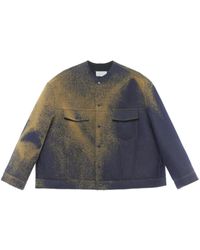 Maison Margiela - Paint-Splatter Denim Jacket - Lyst