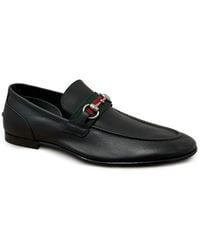 Gucci - Leather Loafers - Lyst
