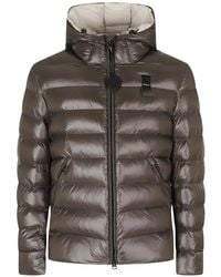 Blauer - Adams Quilted Hooded Jacket - Lyst