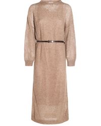 Brunello Cucinelli - Robe Midi - Lyst