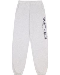 Sporty & Rich - Made In California Cotton Track Pants - Lyst