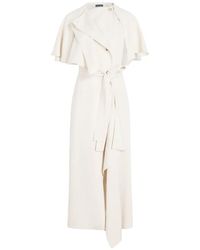 Proenza Schouler - Isolde Tie Belt Midi Dress - Lyst