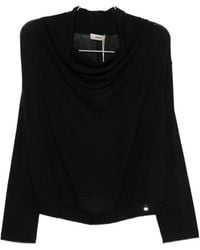 Herno - Cowl-Neck Long-Sleeve Sweater - Lyst
