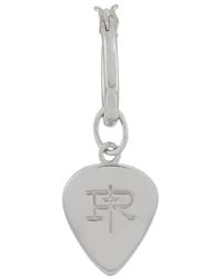 True Rocks - Mini Plectrum Hoop Earring - Lyst