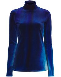 Proenza Schouler - Ice Dyed Velvet Top - Lyst