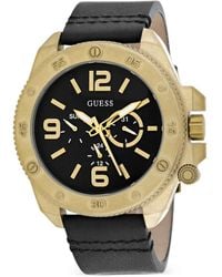 Guess - Logo-Detail 46Mm Watch - Lyst
