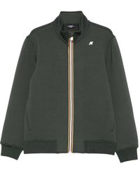 K-Way - Stehkragen-Pullover Mit Reißverschluss - Lyst