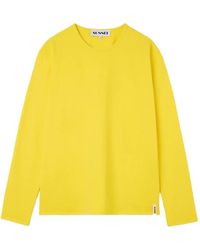 Sunnei - T-Shirt À Manches Longues - Lyst