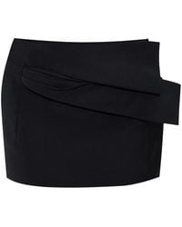 Givenchy - Gedrapeerde Mini-Rok - Lyst