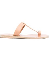 Ancient Greek Sandals - Leather Toe-Strap Sandals - Lyst