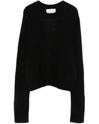 Lisa Yang - Solene Crew-Neck Long-Sleeve Sweater - Lyst
