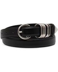 ELEH - Multi-Ring Leather Belt - Lyst