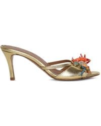 Alameda Turquesa - Bahamas Beaded Mules - Lyst