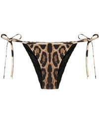 Dolce & Gabbana - Slip bikini modello brasiliana - Lyst
