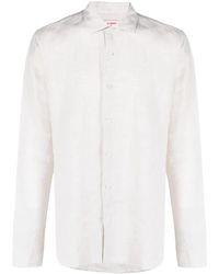 Orlebar Brown - Giles Linen Shirt - Lyst