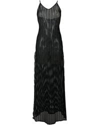 Amir Slama - Open-Knit Maxi Dress - Lyst