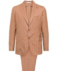 Tagliatore - Pinstriped Single-breasted Suit - Lyst