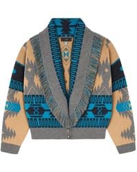 Alanui - Icon Jacquard Fringe Bomber Jacket - Lyst