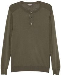 N.Peal Cashmere - Pull À Patte De Boutonnage - Lyst