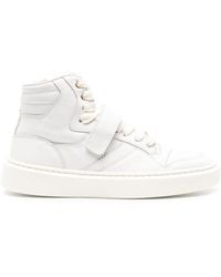 Doucal's - Hi-top Leather Sneakers - Lyst
