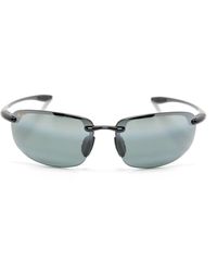 Maui Jim - Hookipa Rectangle-Frame Sunglasses - Lyst