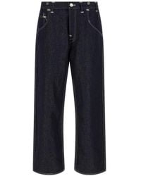 Junya Watanabe - X Levis Contrast-Stitch Straight-Leg Jeans - Lyst