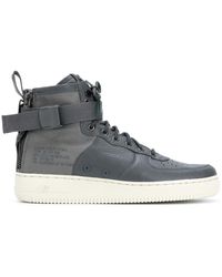 Nike - Sf Af1 Mid "Dark" Sneakers - Lyst