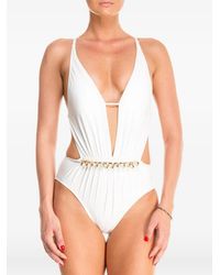 Gottex - Embellished Cut-Out Swimsuit - Lyst