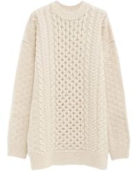 Duran Lantink - Cable-Knit Textured Mini Dress - Lyst