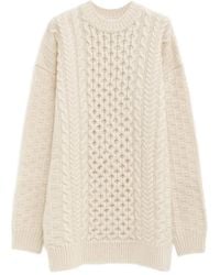 Duran Lantink - Cable-Knit Textured Mini Dress - Lyst