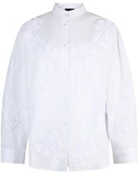 Liu Jo - Shirt With Embroidery - Lyst