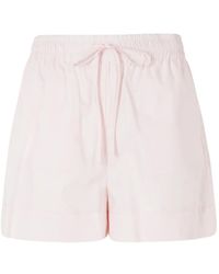 SOLOTRE - Drawstring-Waist Shorts - Lyst