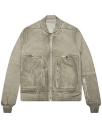 Rick Owens - Bauhaus Flight Bomber Jacket - Lyst
