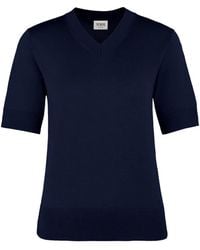 Tod's - V-Neck Short-Sleeve T-Shirt - Lyst
