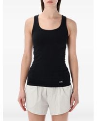 MM6 by Maison Margiela - Ribbed Tank Top - Lyst