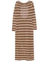 MC2 Saint Barth - Robe Longue Robyn À Rayures - Lyst