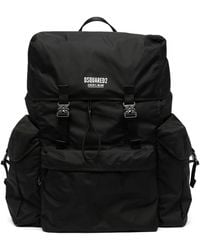 DSquared² - Rucksack Mit Logo-Print - Lyst
