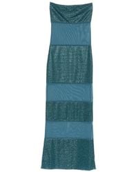 Oséree - Lumiere Stripes Long Dress - Lyst