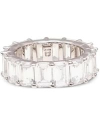 Izabel Display - Emerald-Cut Zirconia Ring - Lyst