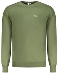 Aeronautica Militare - Logo-Embroidered Sweater - Lyst