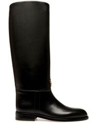 Bally - Hollie Knee-high Leather Boots - Lyst