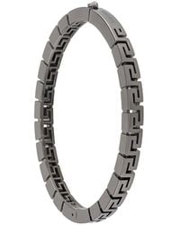 versace bracelet men silver