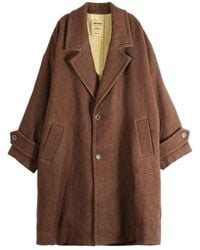 Uma Wang - Oversized Notched-Lapel Coat - Lyst