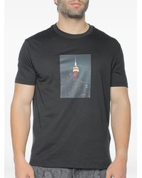 ARMANI EXCHANGE - Graphic-Print T-Shirt - Lyst